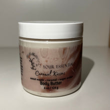 Load image into Gallery viewer, Jar of body butter with a white lid on a light surface