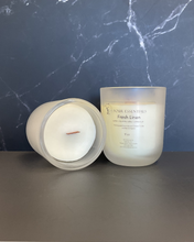 Load image into Gallery viewer, Fresh Linen Candle: Light Up Comfort - Coconut & Apricot Wax