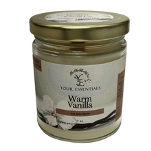 Load image into Gallery viewer, Warm Vanilla 7 oz Soy Blend  Candle
