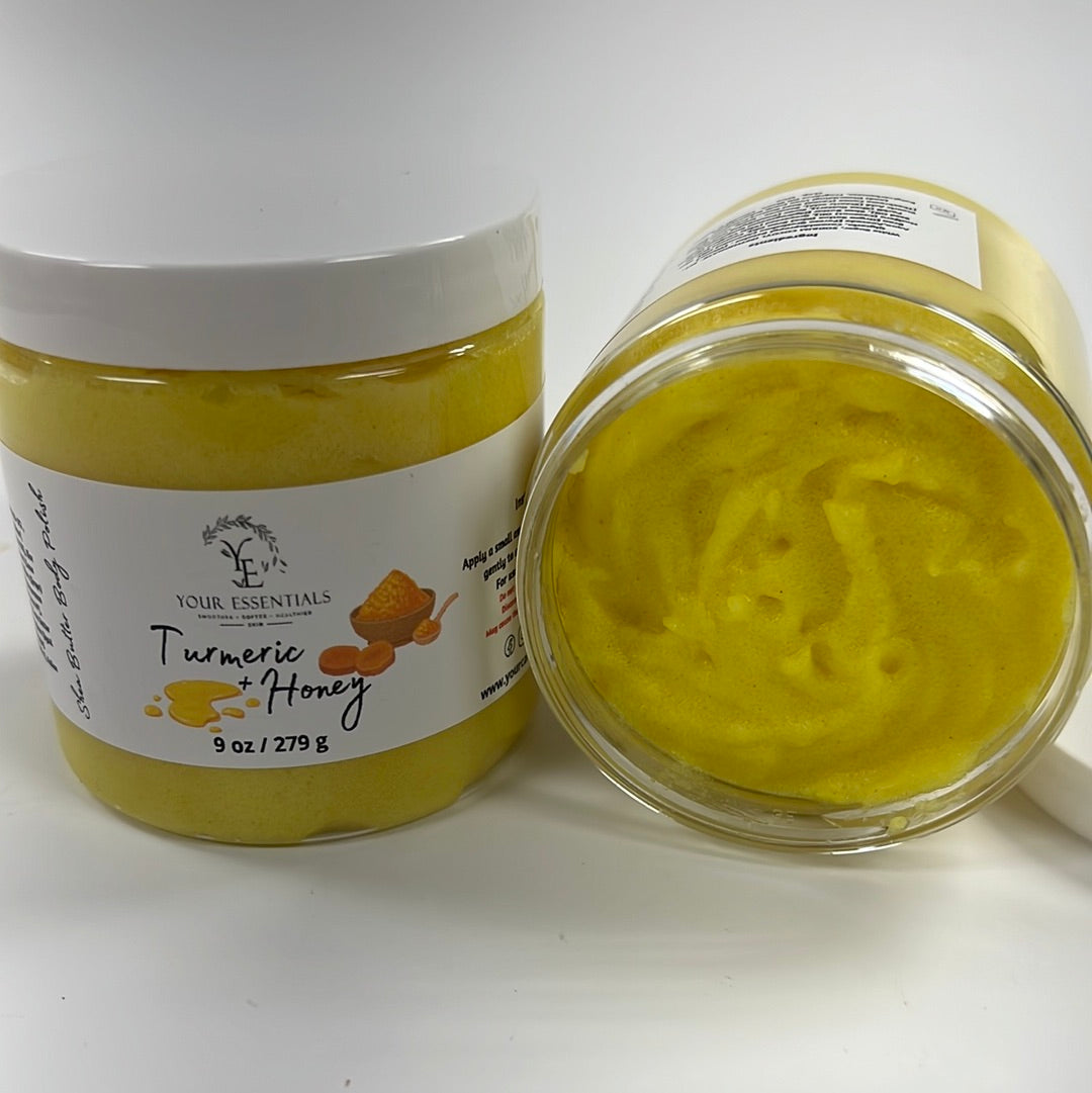 Turmeric and Honey Body Scrub Your Essentials