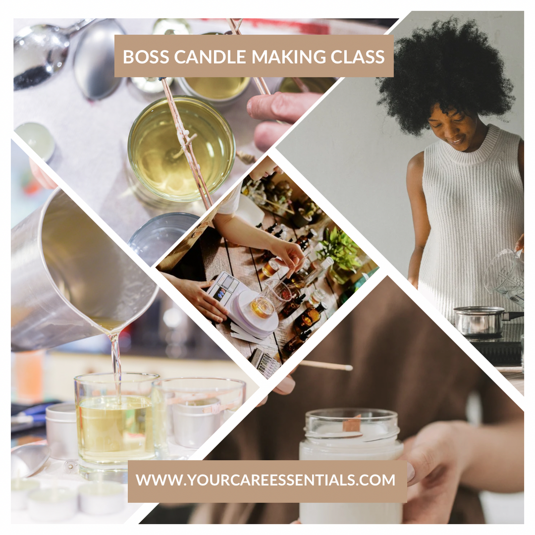 Light Up Your Creativity at the BOSS Candle Making Class!