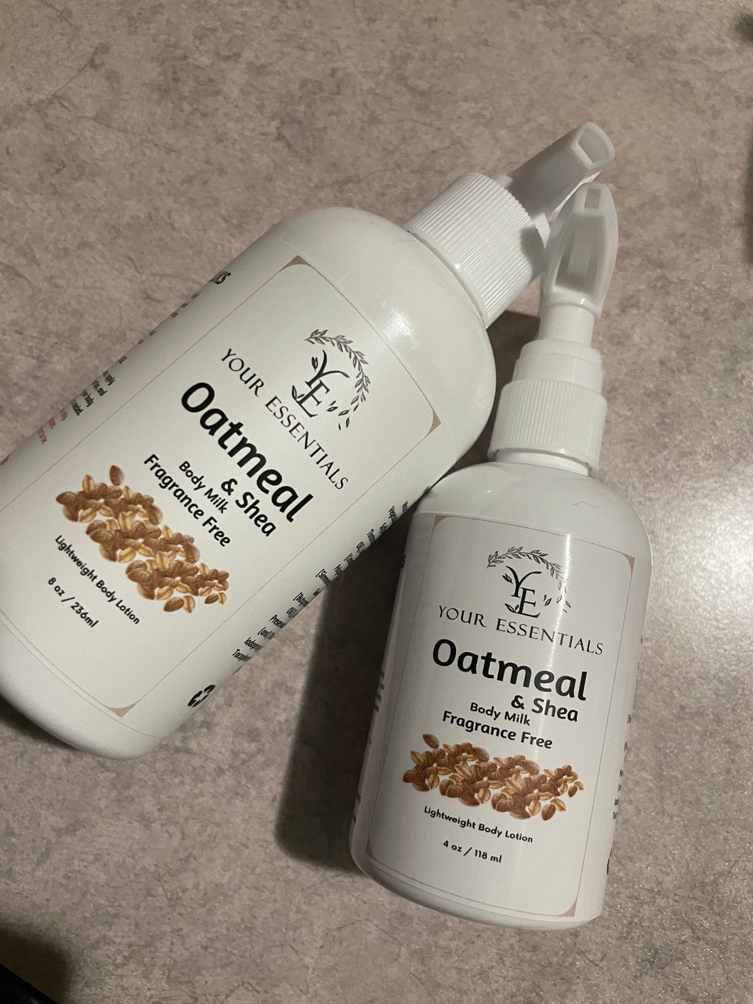 Oatmeal and Shea Body Milk ( Fragrance Free)