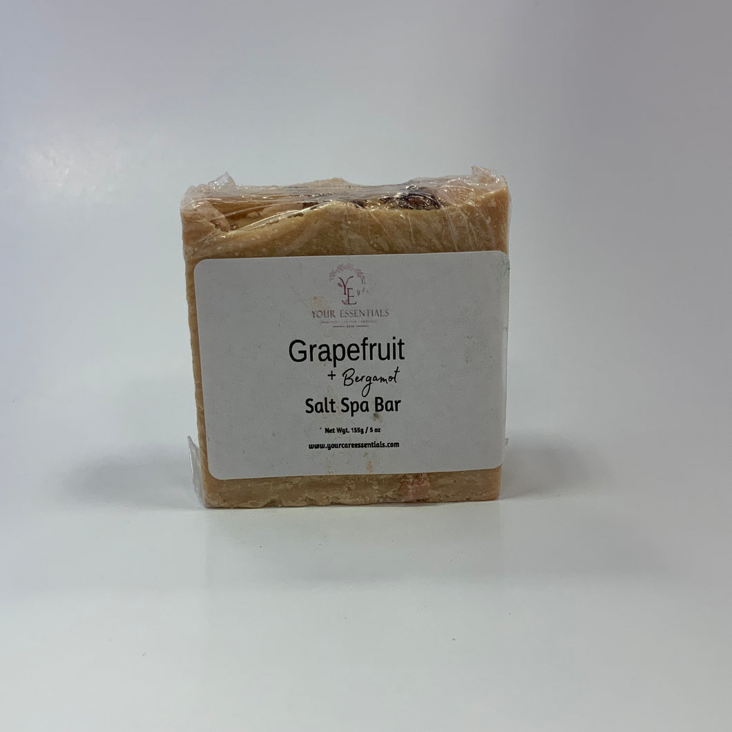 Grapefruit & Bergamot Salt Spa Bar