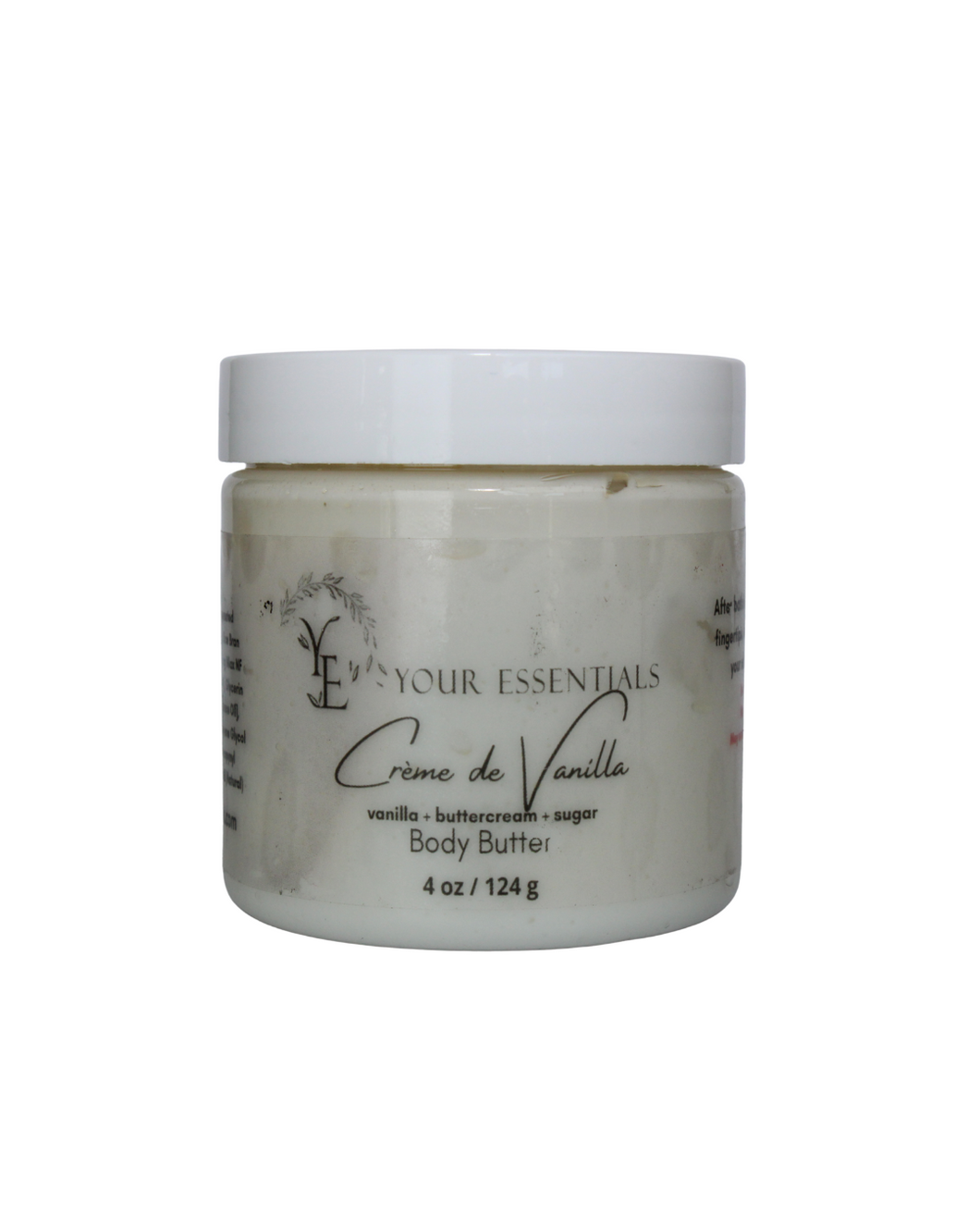 Creme de Vanilla Body Butter (Shea Butter)