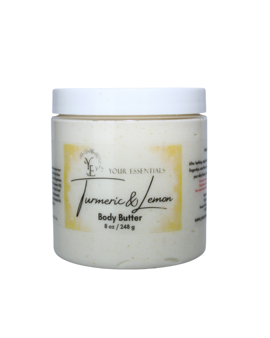 Turmeric and Lemon Body Butter (Shea Butter)