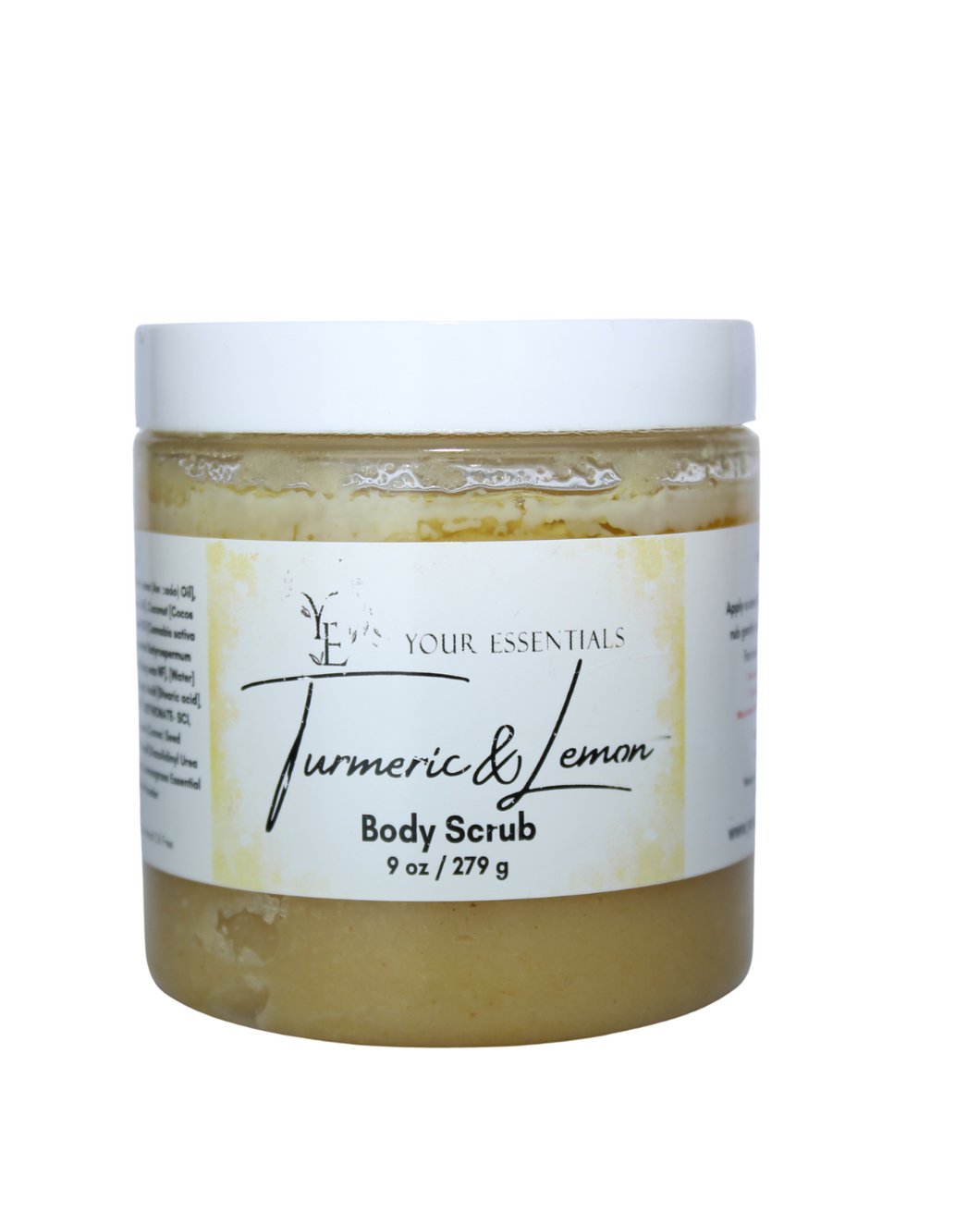 Turmeric and Lemon Body Scrub