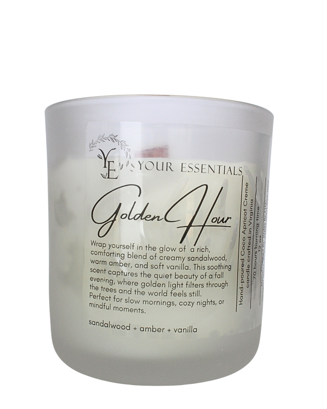 Golden Hour Candle
