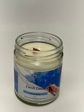 Load image into Gallery viewer, Fresh Linen 7 oz Soy Blend Candle
