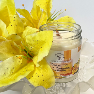 Relaxation and Romance  7 oz Soy Blend Candle