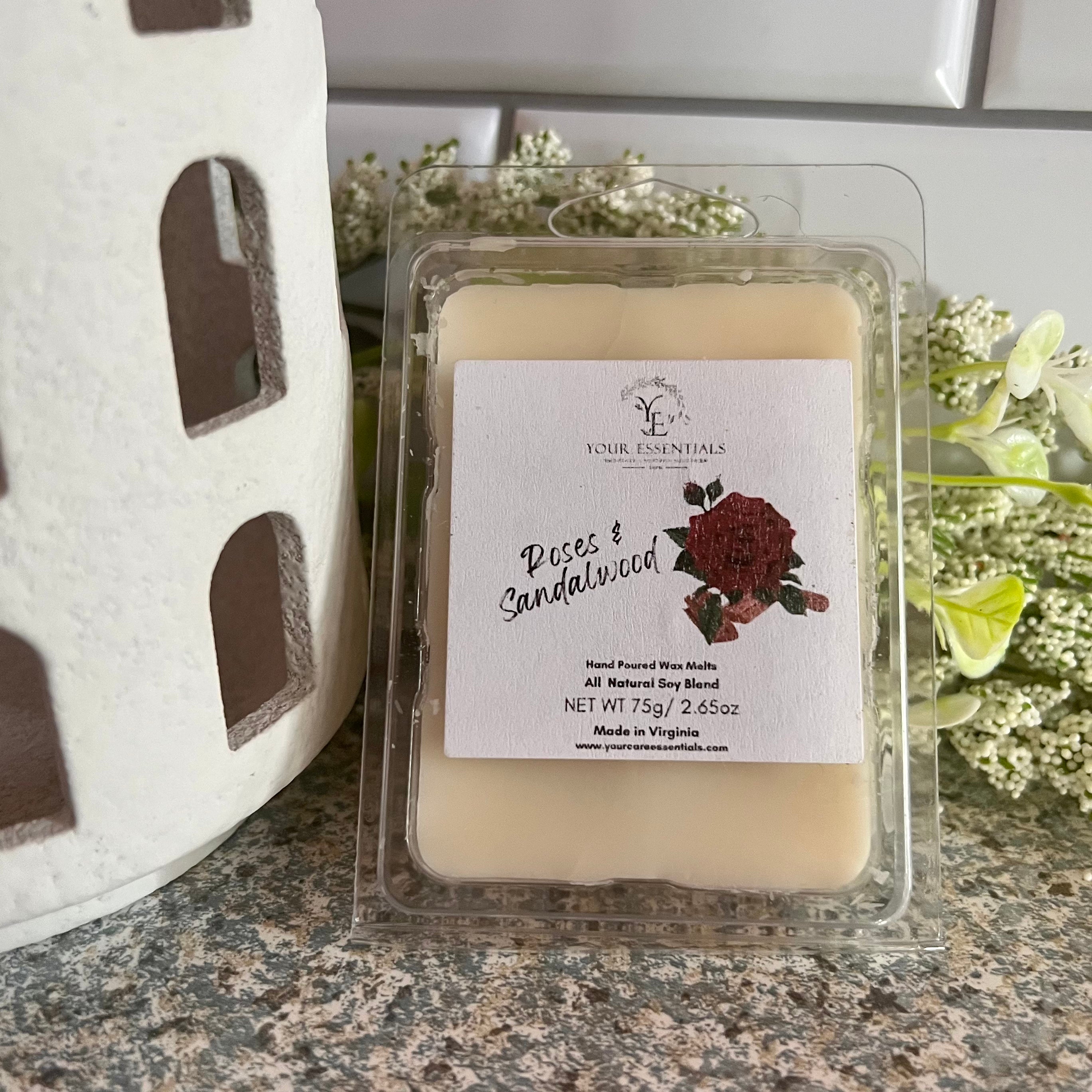 Rose & Sandalwood Wax Melt 2.65 oz