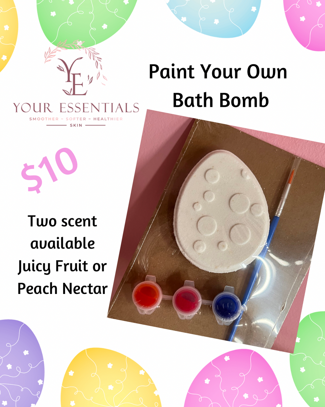 Paint Your Own Bath Bomb
